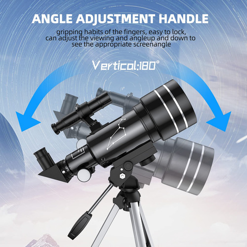 Telescopio Refractor 70mm 40070 Para Principiantes Adultos Color