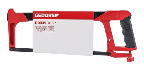 Imagem 6 de 6 de Arco De Serra Para Metais 12'' 305mm R93350052 Gedore Red