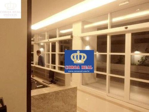Imagem 8 de 17 de Sala Comercial No Tatuapé Com 35 M² + Varanda, Banheiro E 01 Vaga De Garagem - Sa00018 - 68728482