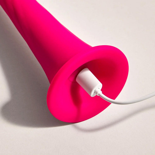 Dildo Vibrador Meibi Cleo Rosa Recargable