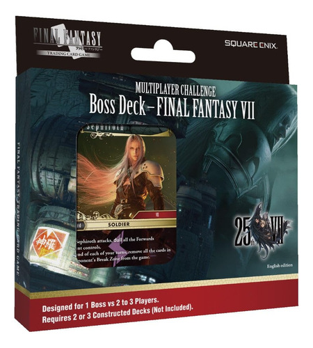 Boss Deck Vii Final Fantasy Tcg Juego De Cartas