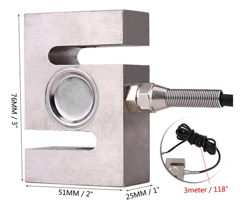 Sensor De Báscula De Celda De Carga Tipo S, Sensor De Peso,