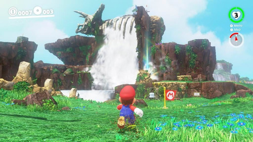 Imagen 3 de 4 de Super Mario Odyssey Nintendo Switch Juego Físico Nuevo!!!