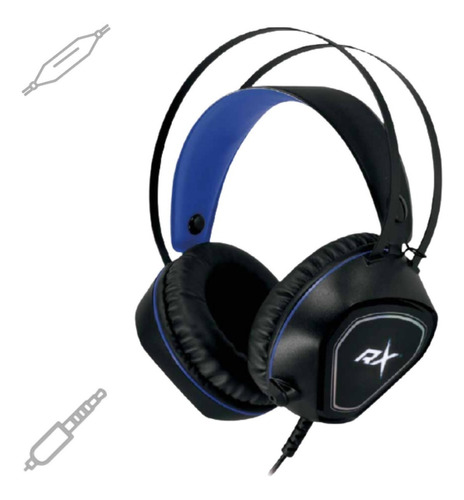 Audifono Gamer Reptilex Rx0011bl Azul Ps4/xboxone/switch/pc