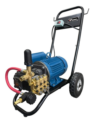 Imagen 2 de 9 de Hidrolavadora Industrial 5hp 3fases 2500psi Apollo Económica