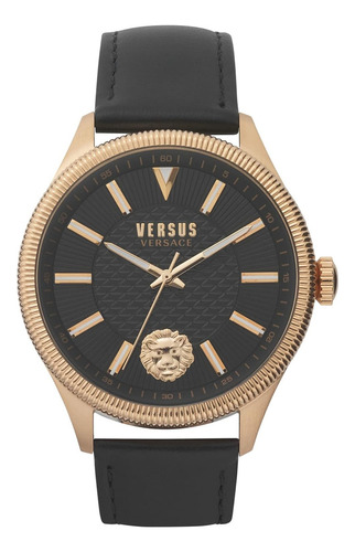 Hombres Ip Oro Amarillo Versus Versace Relojes Colonne