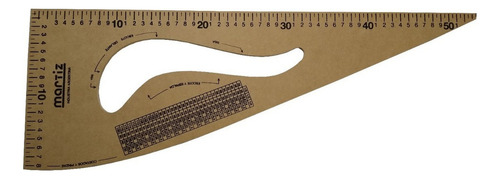 Escuadra Madera Mdf Modista 50 Cm