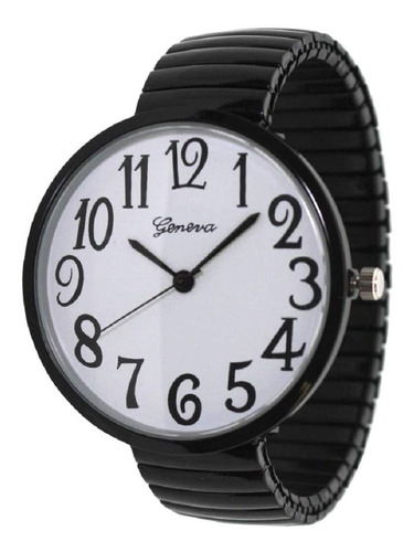 Reloj De Moda Al Por Mayor Ginebra Super Large Stretch Watch