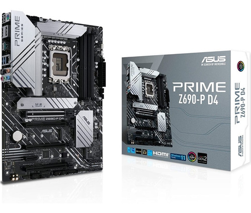Tarjeta Madre Asus Prime Z690-p D4 Intel 1700 Atx Ddr4