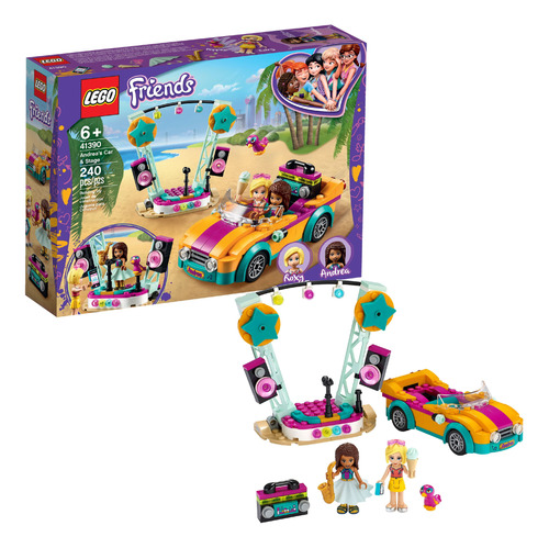 Lego Friends Juego De Escenario Y Coche De Andrea 41390 Kit