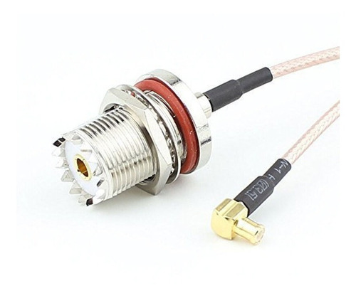 Conector Cable Pigtail So239 Pl259 Hembra A Rg316 Antena Sdr