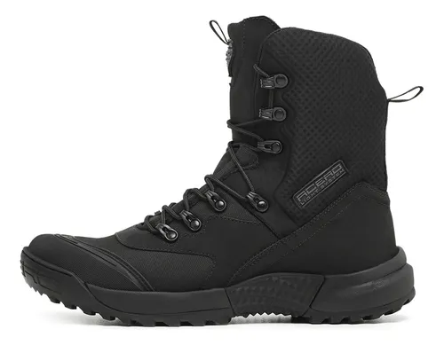 Coturno Masculino Militar Cano Longo MercadoLivre