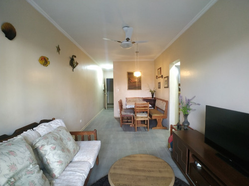 Imagem 1 de 15 de Apartamento Á Venda - Praia Das Asturias - 2 Dormitórios - Sacada - Vaga - Elevador - Guarujá/sp - Ap05197 - 68109551