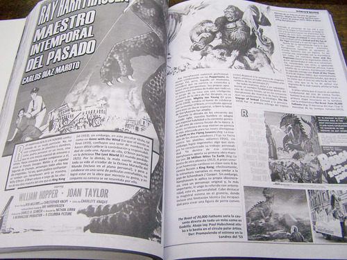 Imagen 5 de 6 de Monstruos * Cine De Terror * Libro De Oro De Cinefania *