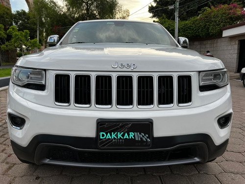 Imagen 7 de 15 de Jeep Grand Cherokee Blanca Límited Lujo Navi 2015 At Dakkar