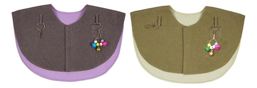 De 2x Parrot Anti Scratch Shoulder Protector Anti Bite Para