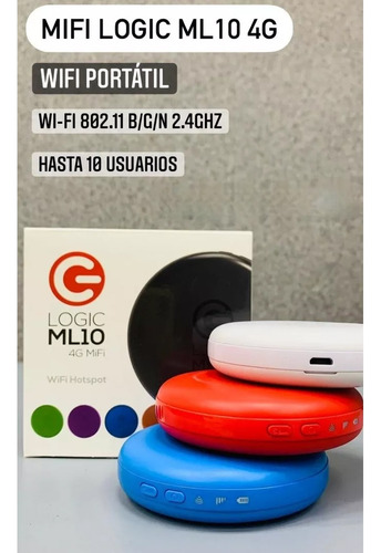 Router Logic Ml10 4g Compatible Movistar Azul