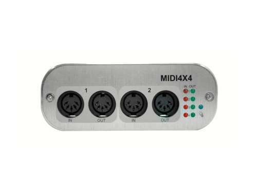 Imagen 4 de 9 de Interfaz Midi Usb Midiplus Midi 4x4 Full Compatible Teclados