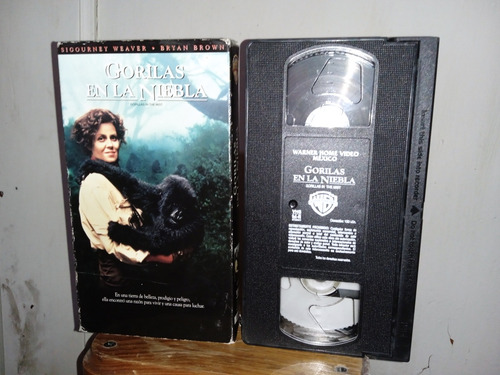 Película Vhs Gorilas En La Niebla Subtitulada En Español 