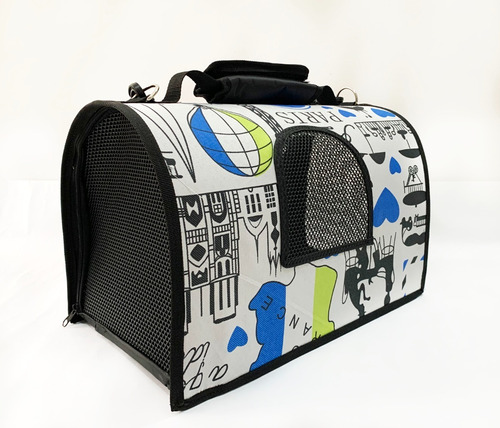 Bolso Transportador Guacal Para Mascotas Perro Gato