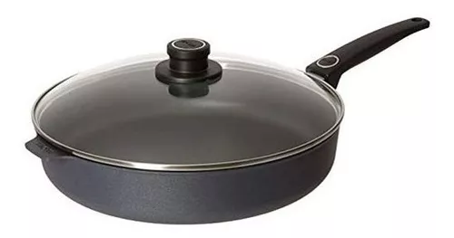 Woll Sartén Wok de 34cm para Inducción con Tapa Diamond Lite Pro