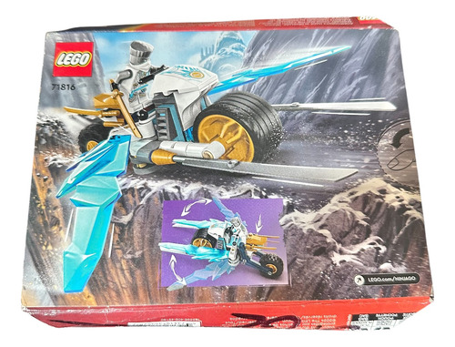 Lego Ninjago Moto De Hielo Zane 706a 84 Ninjago