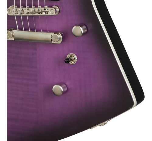 EpiPhone Extura Prophecy Pta Guitarra Eléctrica Activa Color Violeta Material Del Diapasón Ébano Orientación De La Mano Diestro