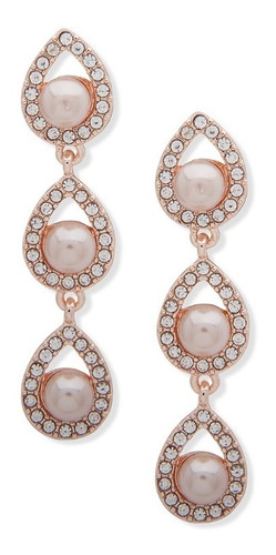 Aretes Rose Gold You're Invited Lovely