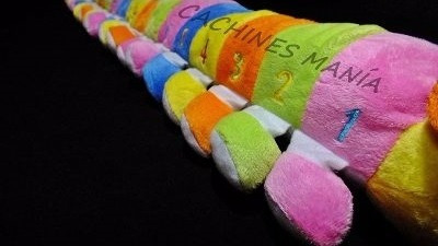 Gusano Ciempiés Chichonera Cuna Bebé Cienpiés 1,45 M + Bolsa