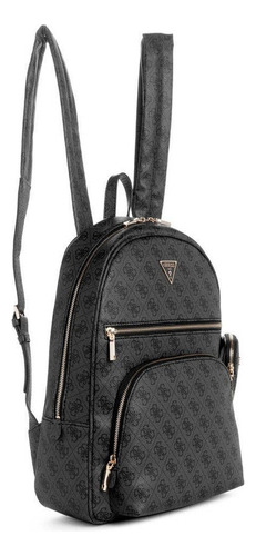 Mochila Mujer Guess Power Play Large Tech Backpack Carbón