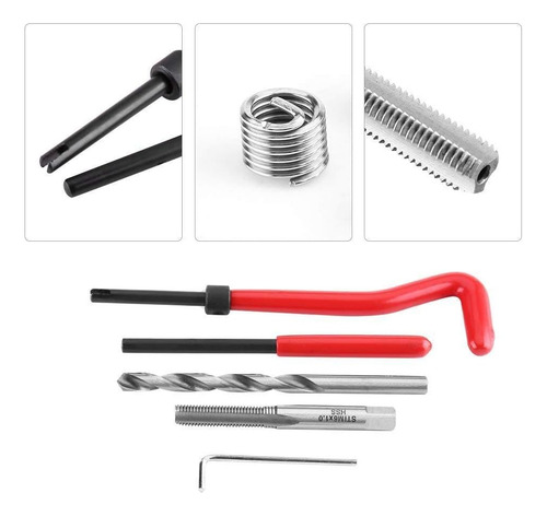 Kit De Reparación De Roscas De 30 Piezas, Inserto De R...