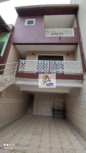 Imagem 2 de 30 de Sobrado Com 4 Dormitórios À Venda, 220 M² Por R$ 460.000 - Jardim Camila - Mauá/sp - So0150