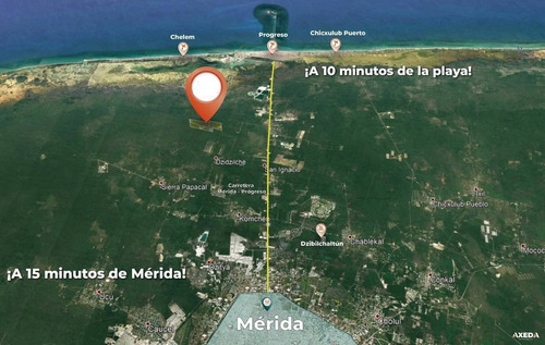 Imagen 3 de 14 de Terrenos Exclusivos En Venta En Mérida Cerca De La Playa.