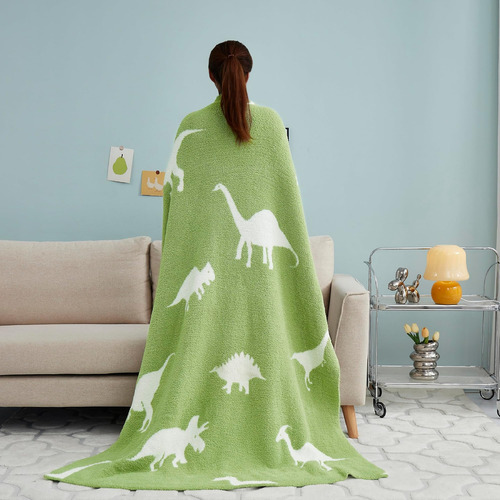 Mh Mylune Home Manta De Dinosaurio Ultra Suave Para Sofá Man