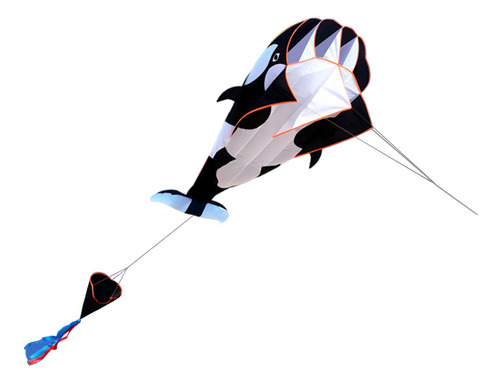 Soft Kite Parafoil Flying Toys Beach Kite Con Cadena De