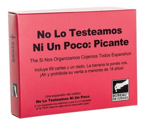 Juego Cartas No Lo Testeamos Ni Un Poco Picante En Mca 