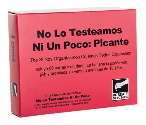 Juego Cartas No Lo Testeamos Ni Un Poco Picante En Mca