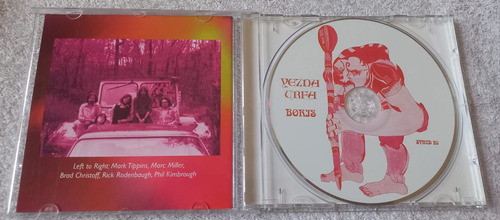 Cd - Yezda Urfa - Boris + Bonus - Progresivo Usa Syn Phonic Remasterizado