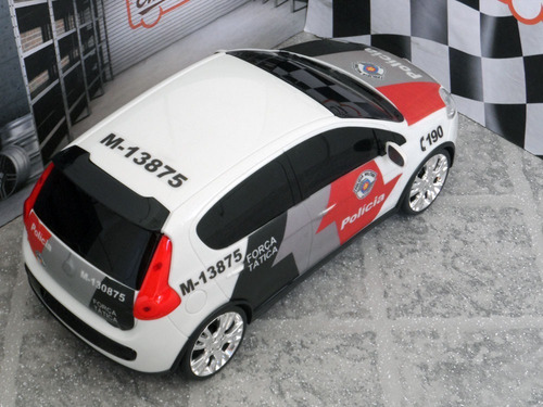 Miniatura Viatura Fiat Palio Polícia Militar Pm Sp