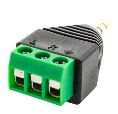 Adaptador Estéreo P2 Macho X Borne Kre3 Conector Plug