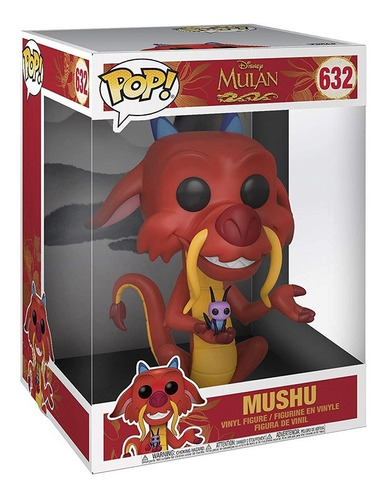Funko Pop - Mulan: Mushu #632 Disney 10 Inch
