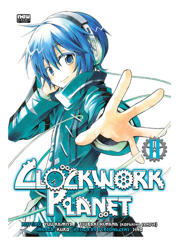 Clockwork Planet: Volume 2, De Kuro. Editora Newpop, Capa Mole Em Português