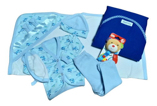 Imagen 1 de 3 de Set Bienvenida Bebé Ajuar Regalo Baby Shower