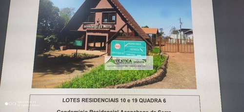 Imagem 9 de 9 de Terreno À Venda, 932 M² Por R$ 130.000 - Condomínio Aconchego Da Serra - Itabirito/mg - Te0071