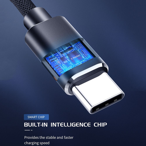 Cable De Datos Carga Rápida Usb Tipo C A Micro Usb