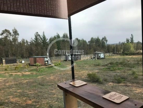 Parcela Comercial 11.000 M2 Con 7 Cabañas En Algarrobo