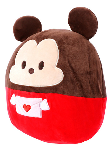 Miniso Peluche Disney Mickey Mouse Tipo Cojín Felpa 35x38 Cm