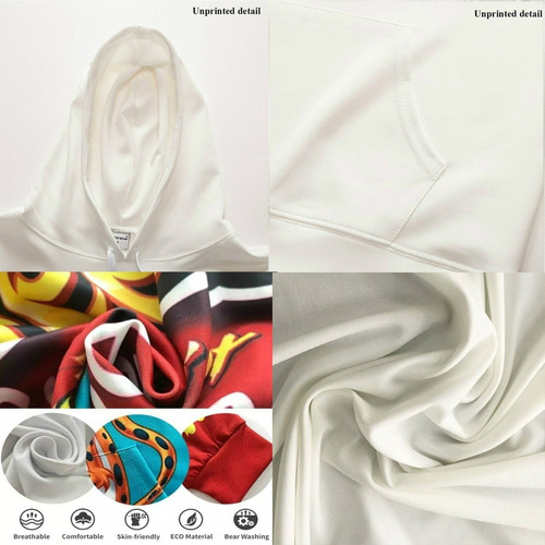 Er Sudadera Con Capucha Estampado De Arcoíris En For Homb