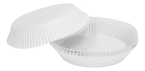 Forro De Papel Branco Branco Para Fritadeira 50 Unidades, Re