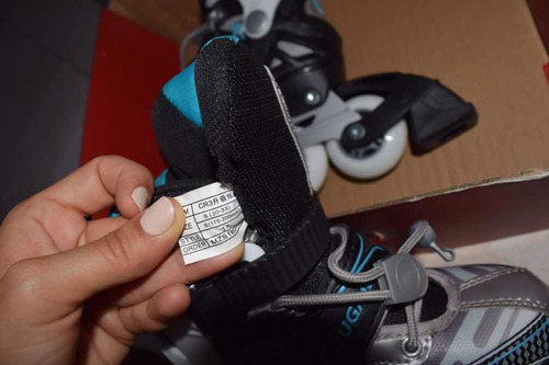 Patines Ajustables (17-20) Cougar Cr3 Lively Azul Para Niñ@